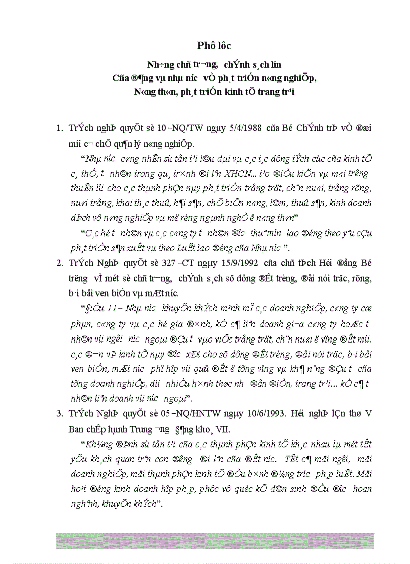 image for page Một số giải pháp chủ yếu phát triển kinh tế trang trại gia đình tỉnh Yên Bái đến năm 2005