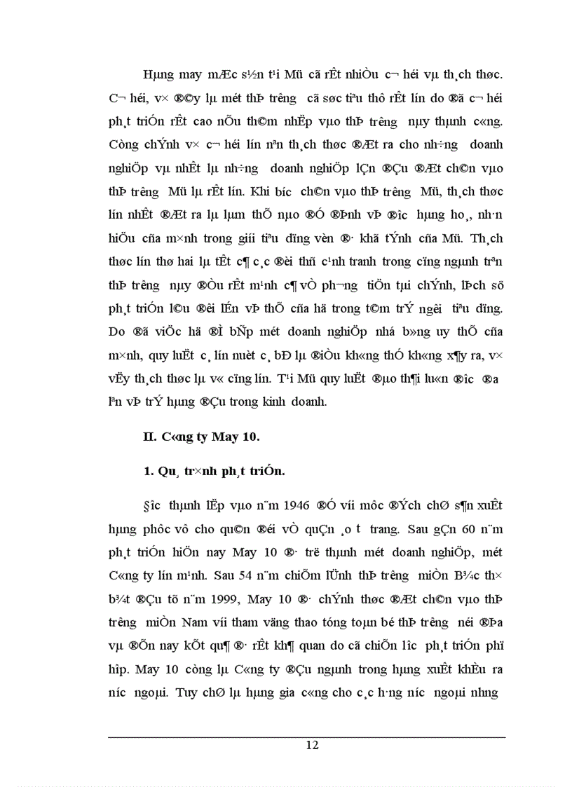 image for page thương hiệu cho sản phẩm áo sơ mi may sẵn của Công ty May 10 xuất khẩu sang thị trường Mỹ 1