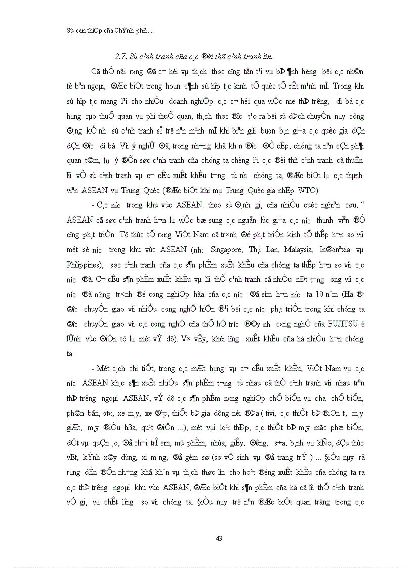 image for page Sự can thiệp của Chính phủ vào hoạt động tMQT1 trong tiến trình hội nhập của Việt Nam thông qua các biện pháp tài chính