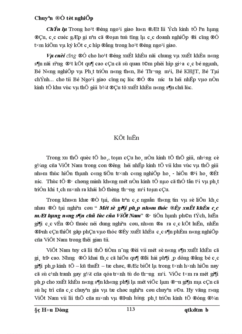 image for page Một số giải pháp nhằm thúc đẩy xuất khẩu các mặt hàng nông sản chủ lực của Việt Nam