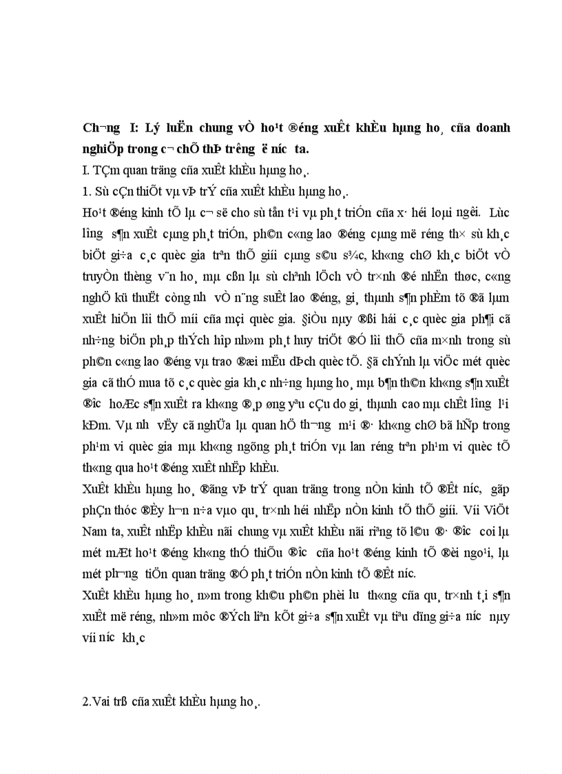 image for page Biện pháp thúc đẩy xuất khẩu mặt hàng gốm xây dựng của Công ty Kinh doanh và Xuất nhập khẩu thuộc Tổng công ty Thủy tinh và Gốm xây dựng Viglacera