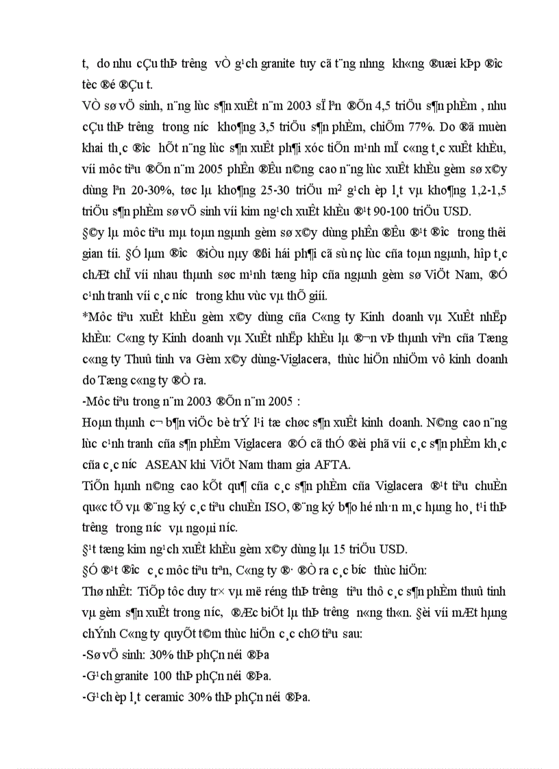 image for page Biện pháp thúc đẩy xuất khẩu mặt hàng gốm xây dựng của Công ty Kinh doanh và Xuất nhập khẩu thuộc Tổng công ty Thủy tinh và Gốm xây dựng Viglacera