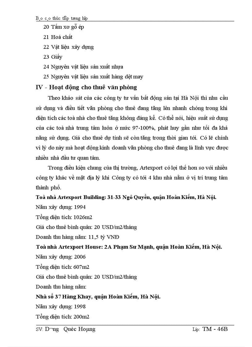 image for page Báo cáo thực tập tổng hợp của Công ty Xuất nhập khẩu thủ công mỹ nghệ Việt Nam