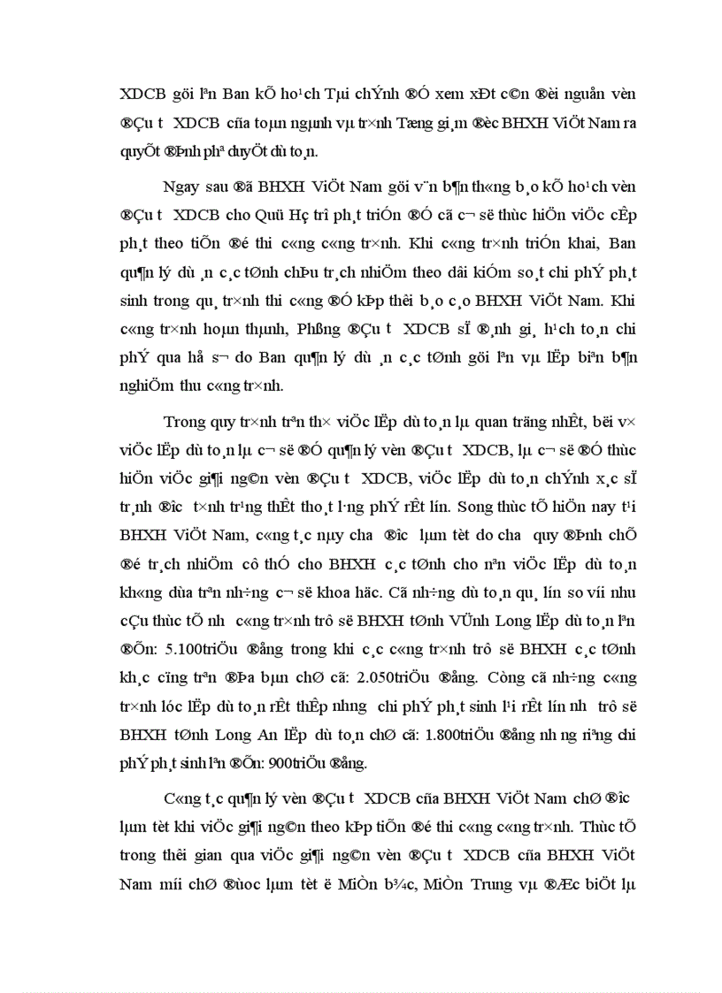 image for page Hoàn thiện quản lý vốn đầu tư Xây dựng cơ bản của Bảo hiểm xã hội Việt Nam 1