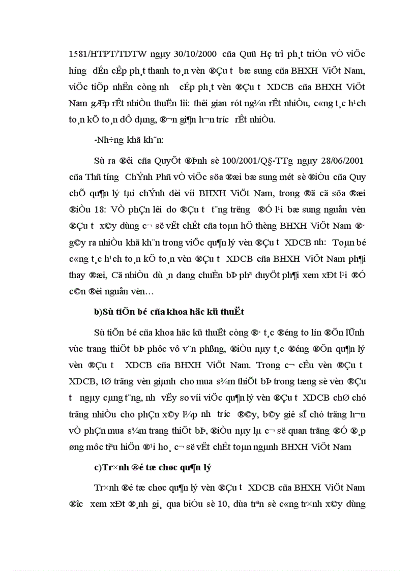 image for page Hoàn thiện quản lý vốn đầu tư Xây dựng cơ bản của Bảo hiểm xã hội Việt Nam 1