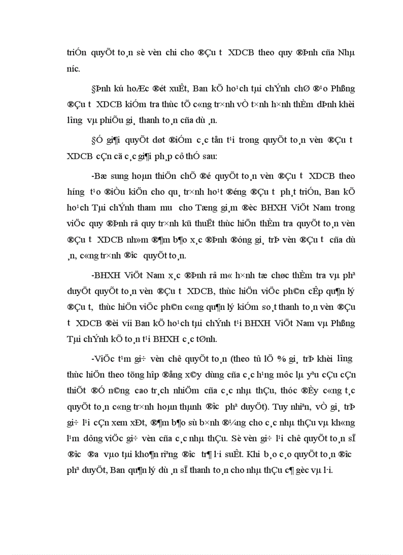 image for page Hoàn thiện quản lý vốn đầu tư Xây dựng cơ bản của Bảo hiểm xã hội Việt Nam 1