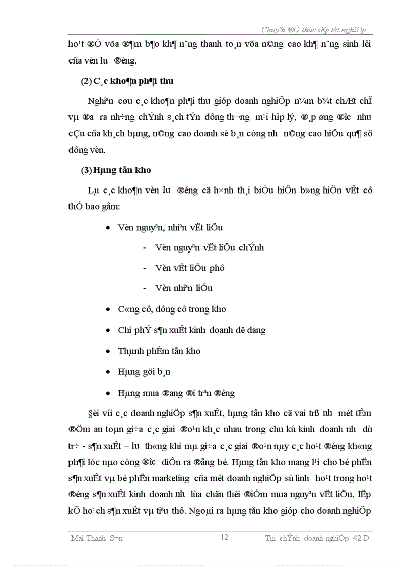 image for page Một số giải pháp nâng cao hiệu quả sử dụng vốn lưu động tại Công ty Sông Đà 10 1