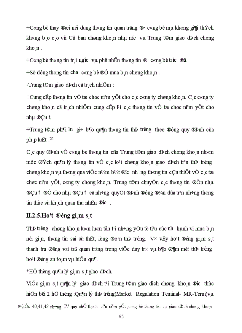 image for page Thực tiễn một số hoạt động của TTGDCK ở Việt Nam và kiến nghị góp phần hoàn thiện hệ thống pháp luật về TTGDCK VN