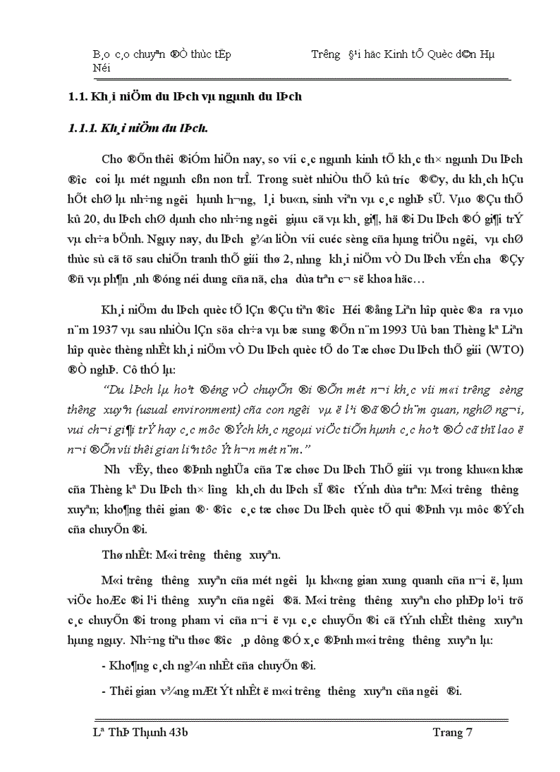 image for page Nghiên cứu thống kê khách du lịch quốc tế vào Việt Nam thời kỳ 1990 2004 và dự đoán đến năm 2007