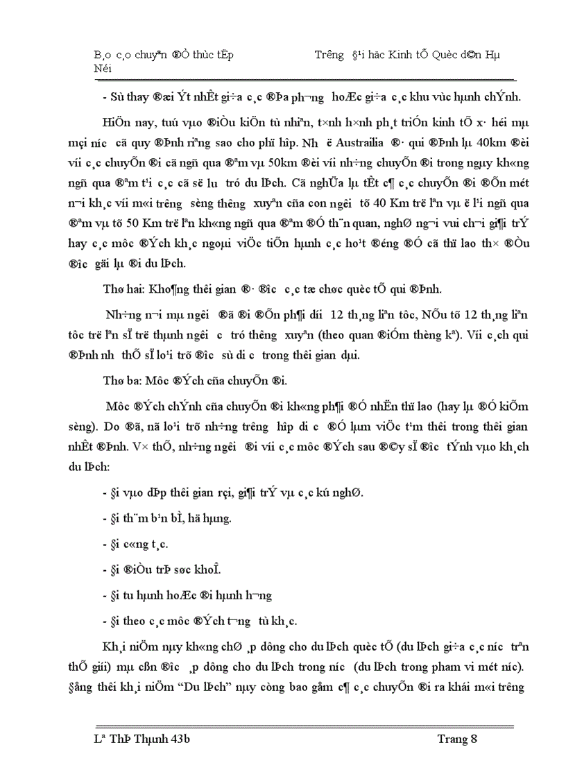 image for page Nghiên cứu thống kê khách du lịch quốc tế vào Việt Nam thời kỳ 1990 2004 và dự đoán đến năm 2007