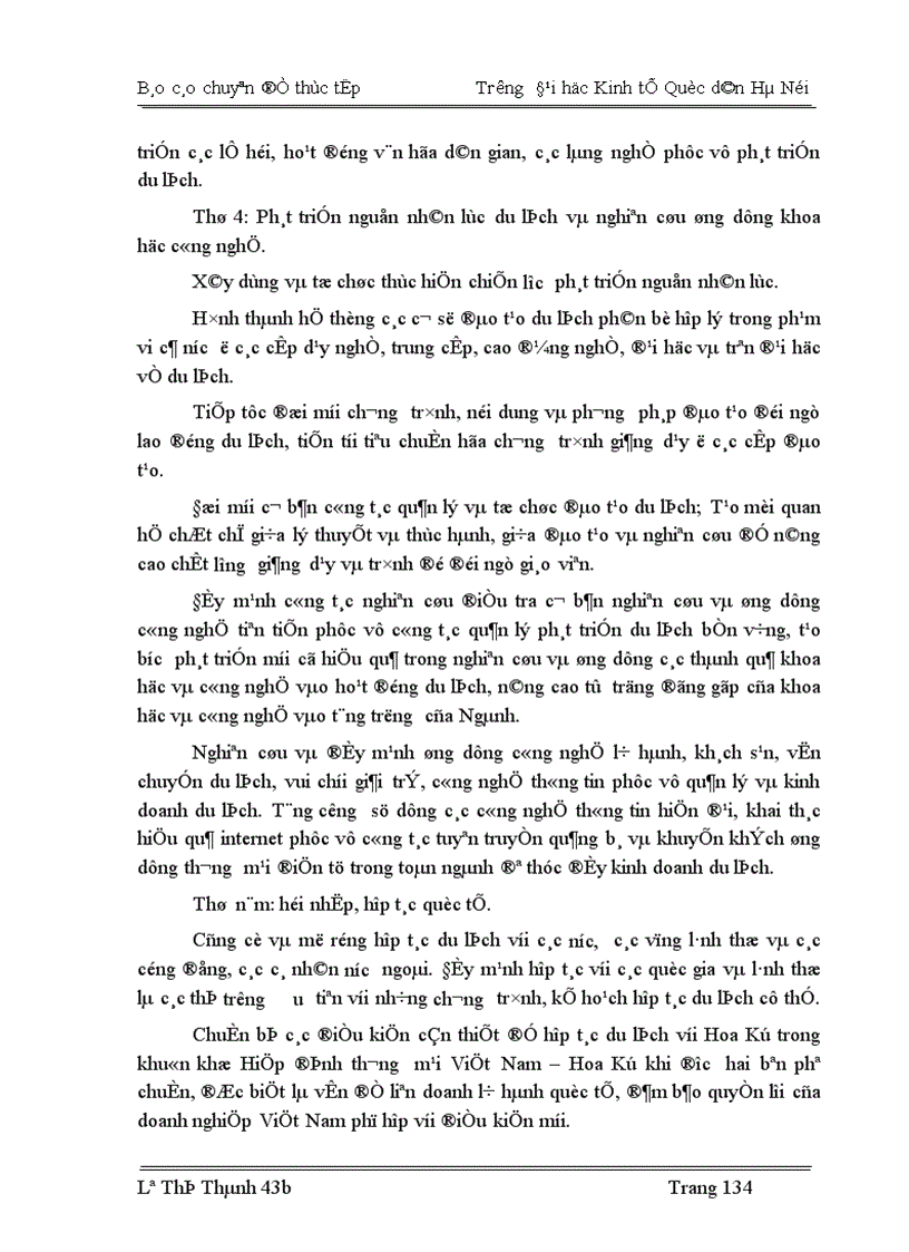 image for page Nghiên cứu thống kê khách du lịch quốc tế vào Việt Nam thời kỳ 1990 2004 và dự đoán đến năm 2007
