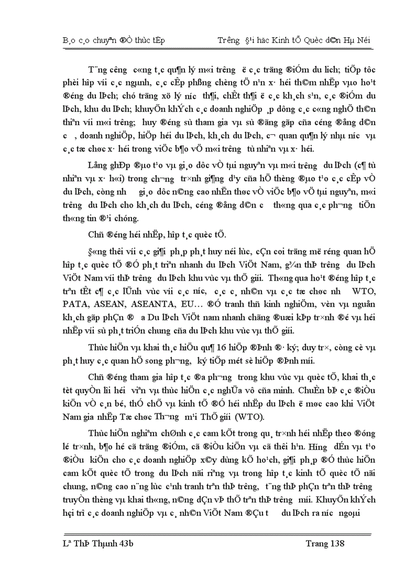 image for page Nghiên cứu thống kê khách du lịch quốc tế vào Việt Nam thời kỳ 1990 2004 và dự đoán đến năm 2007