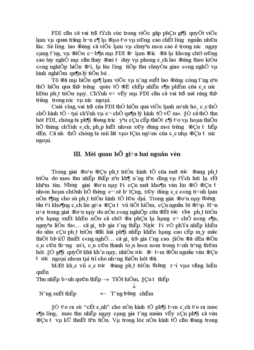 image for page Vai trò và mối quan hệ giữa hai nguồn vốn trong nước và nước ngoài trong việc thúc đẩy tăng trưởng và phát triển kinh tế lấy thực tiễn Việt Nam để chứng minh 1