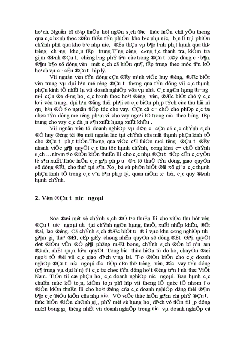 image for page Vai trò và mối quan hệ giữa hai nguồn vốn trong nước và nước ngoài trong việc thúc đẩy tăng trưởng và phát triển kinh tế lấy thực tiễn Việt Nam để chứng minh 1