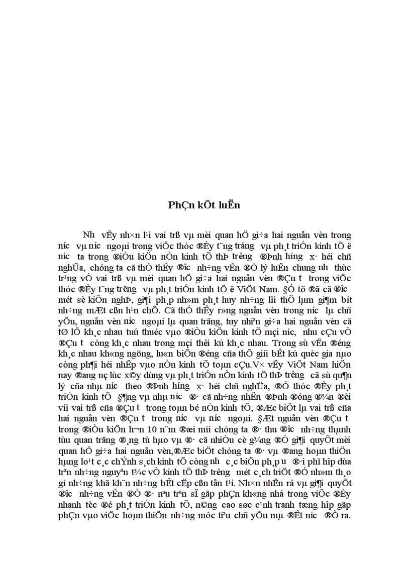 image for page Vai trò và mối quan hệ giữa hai nguồn vốn trong nước và nước ngoài trong việc thúc đẩy tăng trưởng và phát triển kinh tế lấy thực tiễn Việt Nam để chứng minh 1