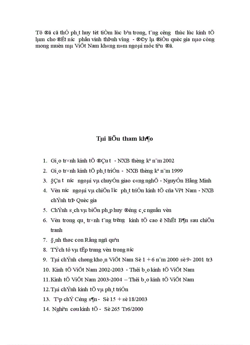 image for page Vai trò và mối quan hệ giữa hai nguồn vốn trong nước và nước ngoài trong việc thúc đẩy tăng trưởng và phát triển kinh tế lấy thực tiễn Việt Nam để chứng minh 1