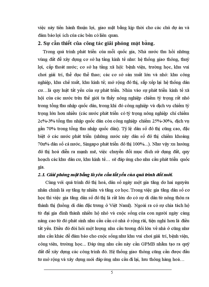 image for page Thực trạng và giải pháp đẩy nhanh tiến độ thực hiện công tác giải phóng mặt bằng trên địa bàn các đô thị