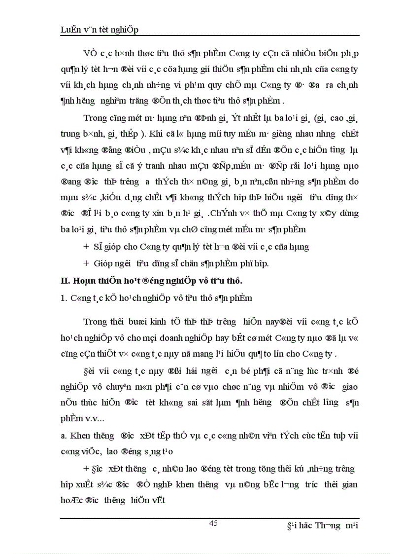 image for page Thực trạng nghiệp vụ xúc tiến bán tại công ty TNHH Cơ Kim Khí Sơn Hà 1