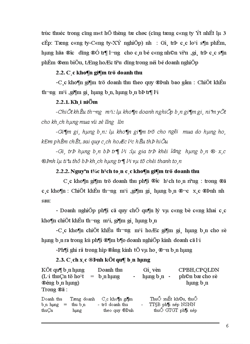 Kế toán bán hàng và xác định kết quả kinh doanh 1