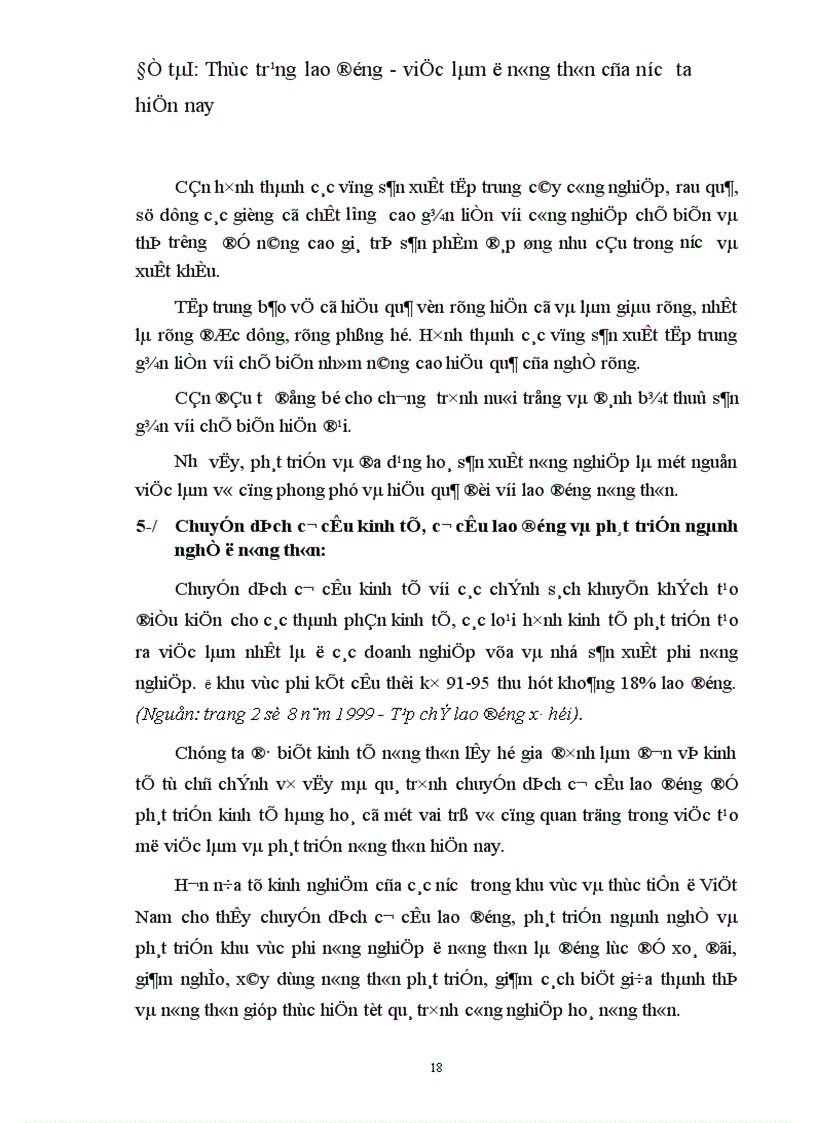 image for page Thực trạng lao động việc làm ở nông thôn của nước ta hiện nay