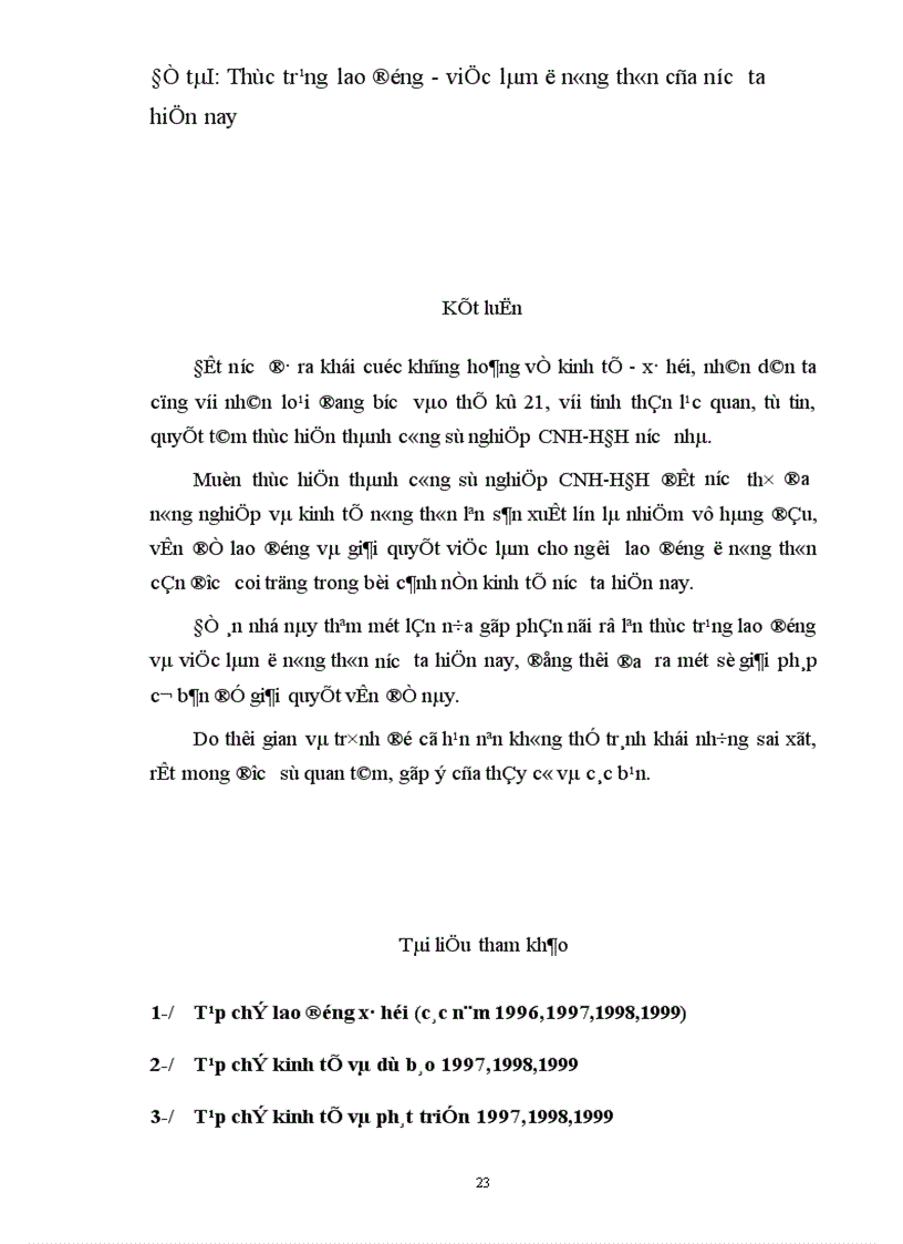 image for page Thực trạng lao động việc làm ở nông thôn của nước ta hiện nay