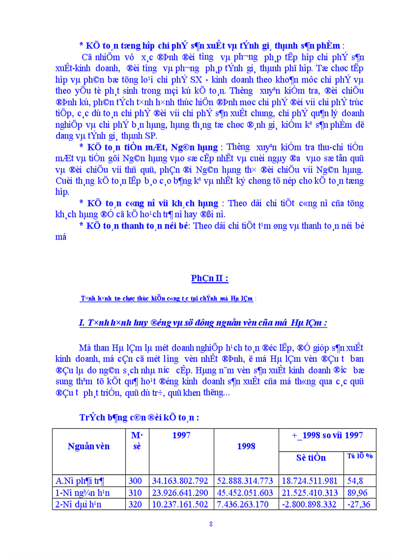 image for page Báo cáo thực tập tổng hợp của mỏ Hà lầm