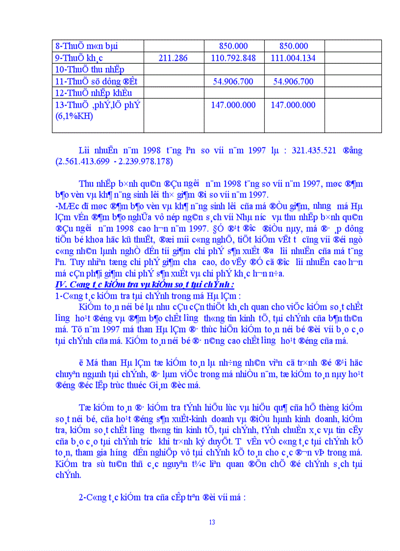 image for page Báo cáo thực tập tổng hợp của mỏ Hà lầm