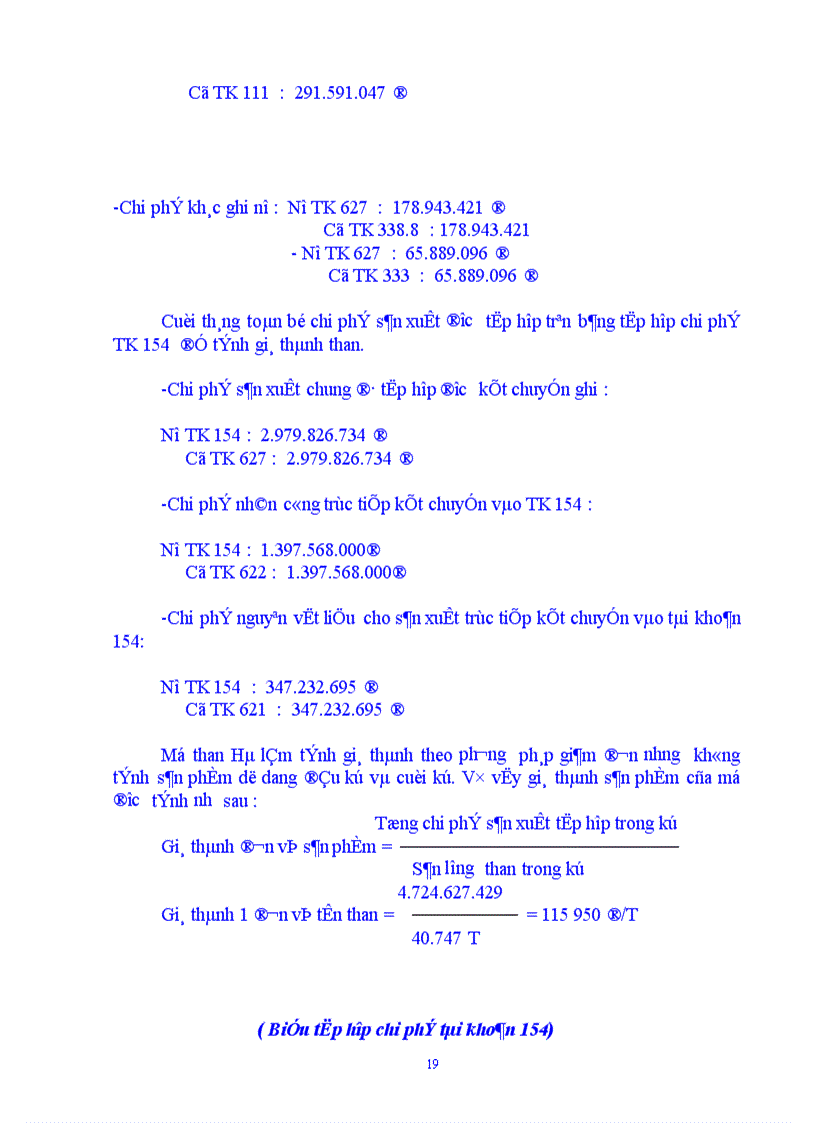 image for page Báo cáo thực tập tổng hợp của mỏ Hà lầm