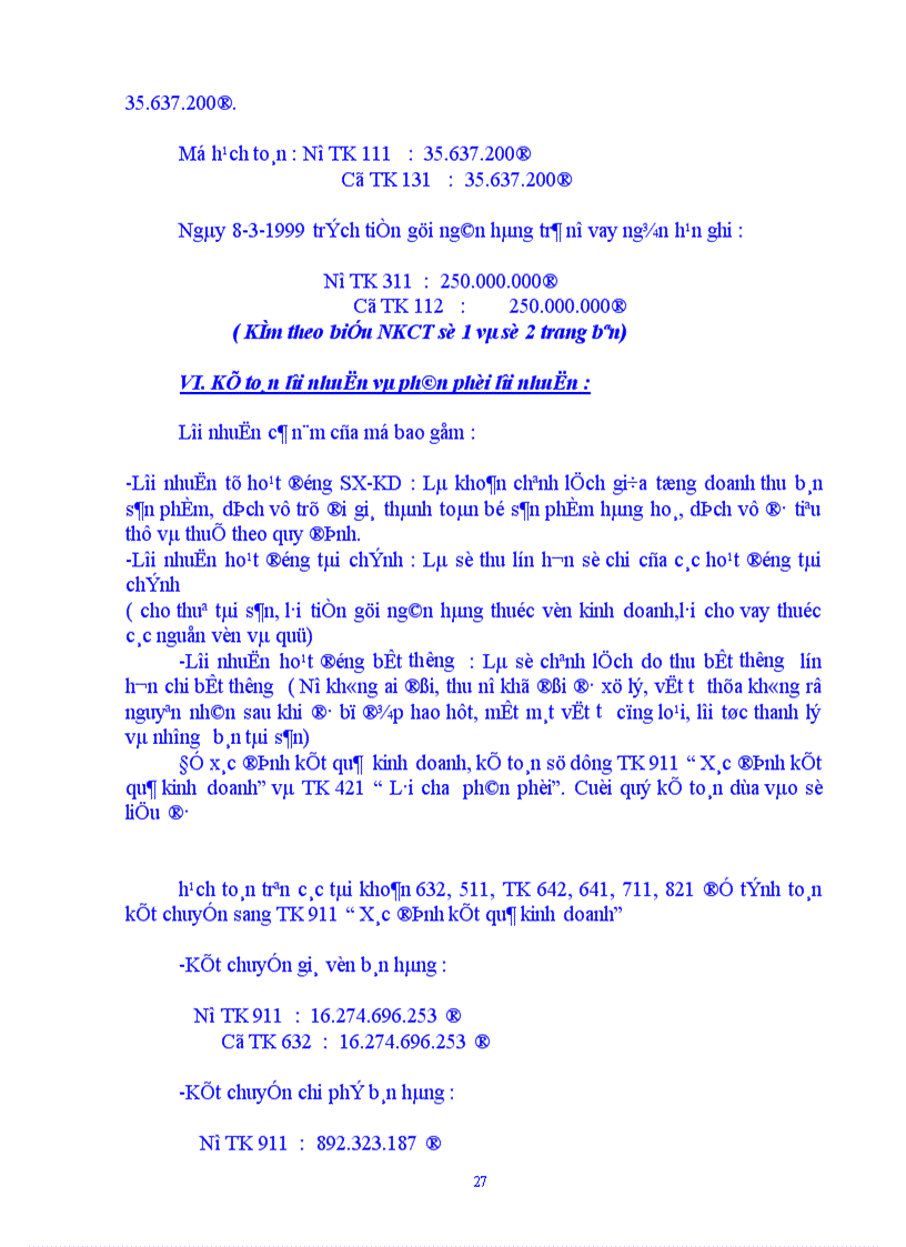 image for page Báo cáo thực tập tổng hợp của mỏ Hà lầm