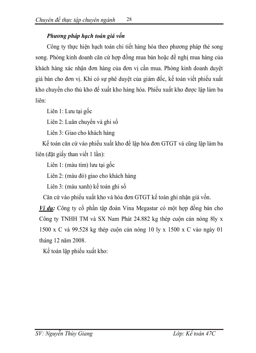 image for page Hoàn thiện kế toán tiêu thụ hàng hóa và xác định kết quả tiêu thụ hàng hóa tại Công ty cổ phần tập đoàn Vina Megastar