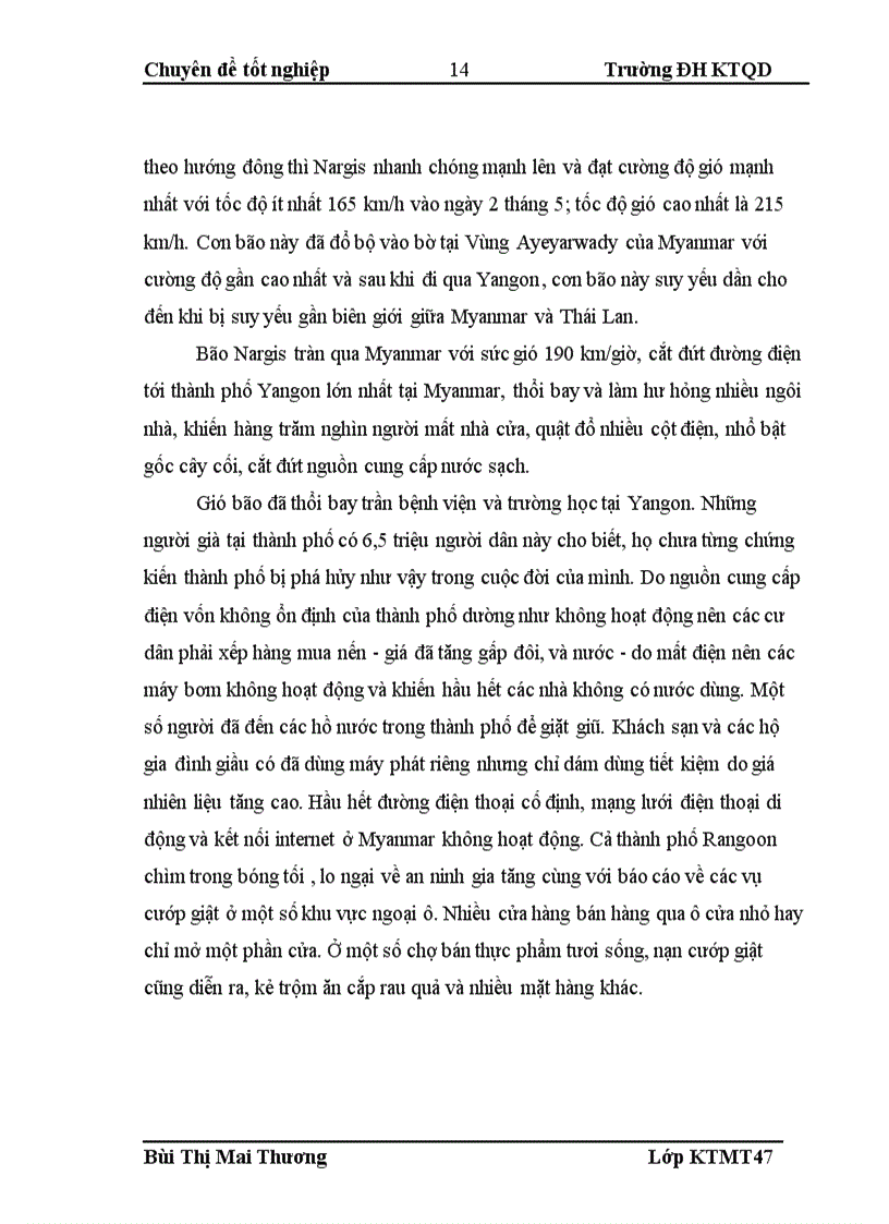 image for page Mô hình đánh giá thiệt hại kinh tế xã hội do bão và áp dụng cho trường hợp bão số 7 2008 tại huyện Diễn Châu Nghệ An