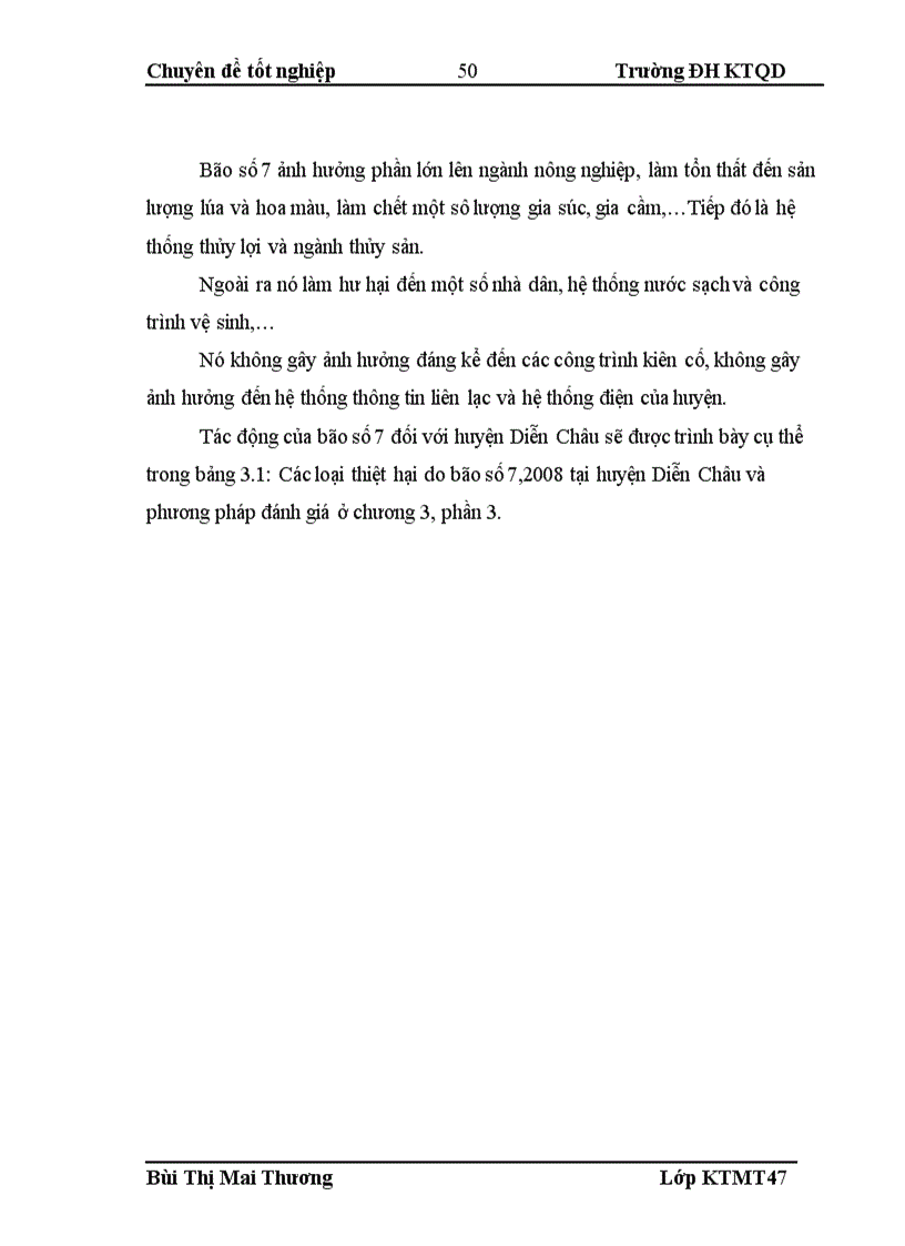 image for page Mô hình đánh giá thiệt hại kinh tế xã hội do bão và áp dụng cho trường hợp bão số 7 2008 tại huyện Diễn Châu Nghệ An