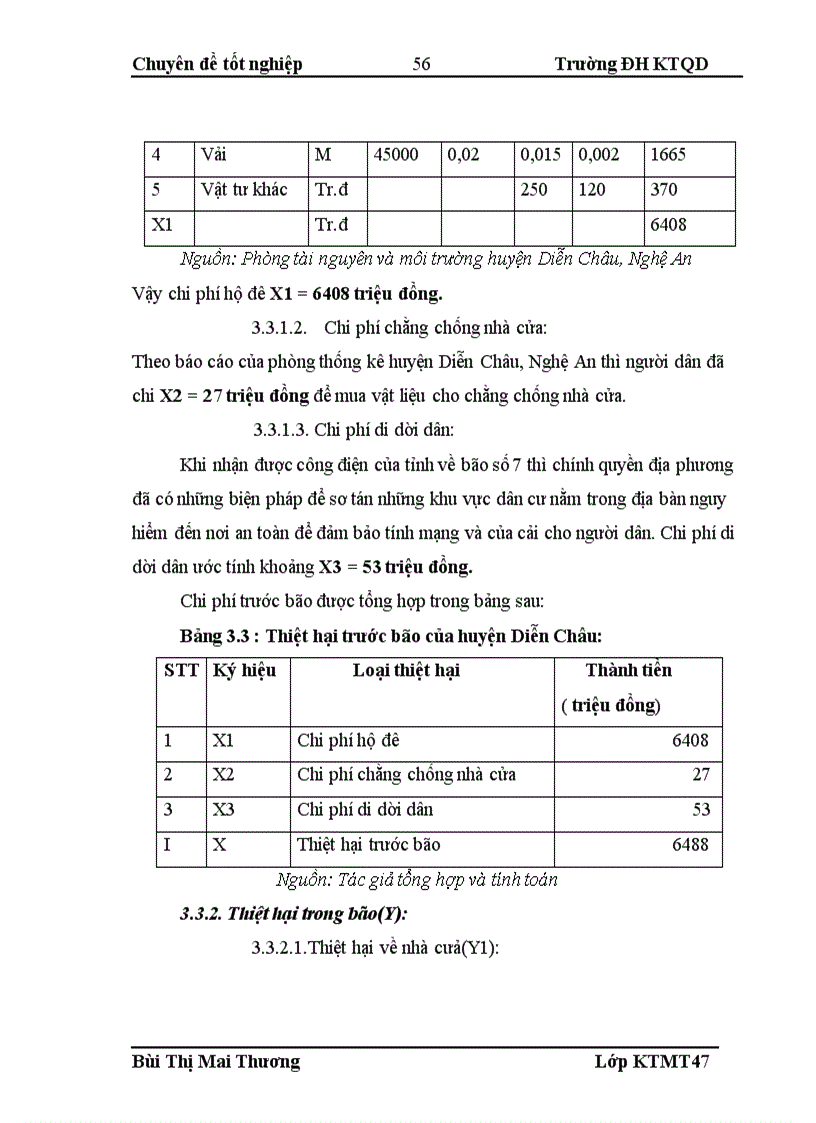 image for page Mô hình đánh giá thiệt hại kinh tế xã hội do bão và áp dụng cho trường hợp bão số 7 2008 tại huyện Diễn Châu Nghệ An