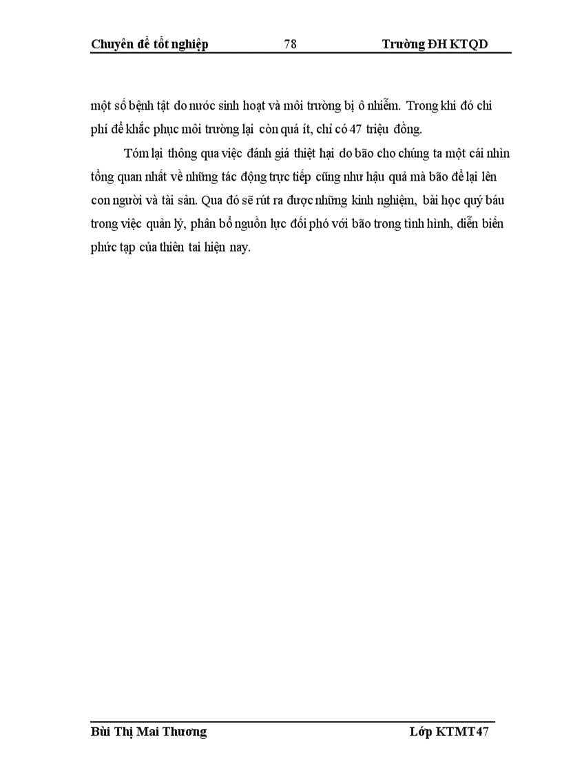 image for page Mô hình đánh giá thiệt hại kinh tế xã hội do bão và áp dụng cho trường hợp bão số 7 2008 tại huyện Diễn Châu Nghệ An