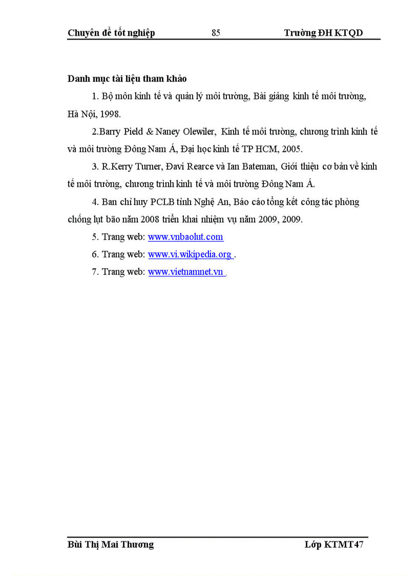 image for page Mô hình đánh giá thiệt hại kinh tế xã hội do bão và áp dụng cho trường hợp bão số 7 2008 tại huyện Diễn Châu Nghệ An