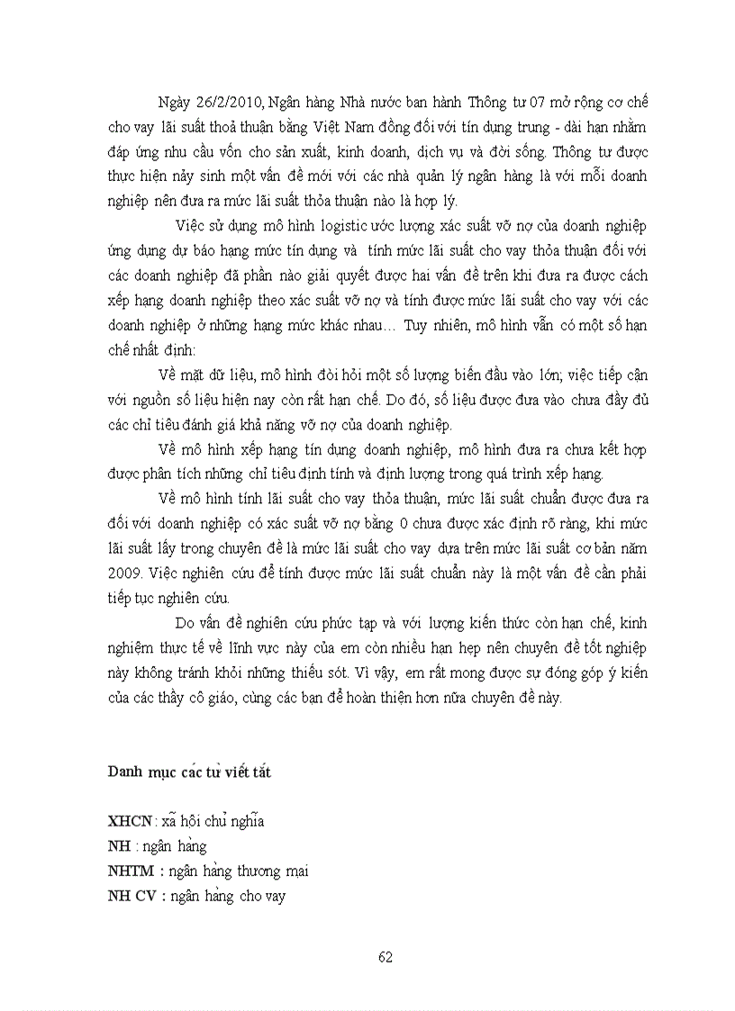 image for page Ứng dụng mô hình logit trong xếp hạng tín dụng doanh nghiệp tại ngân hàng viettinbank chi nhánh Nghệ An 1