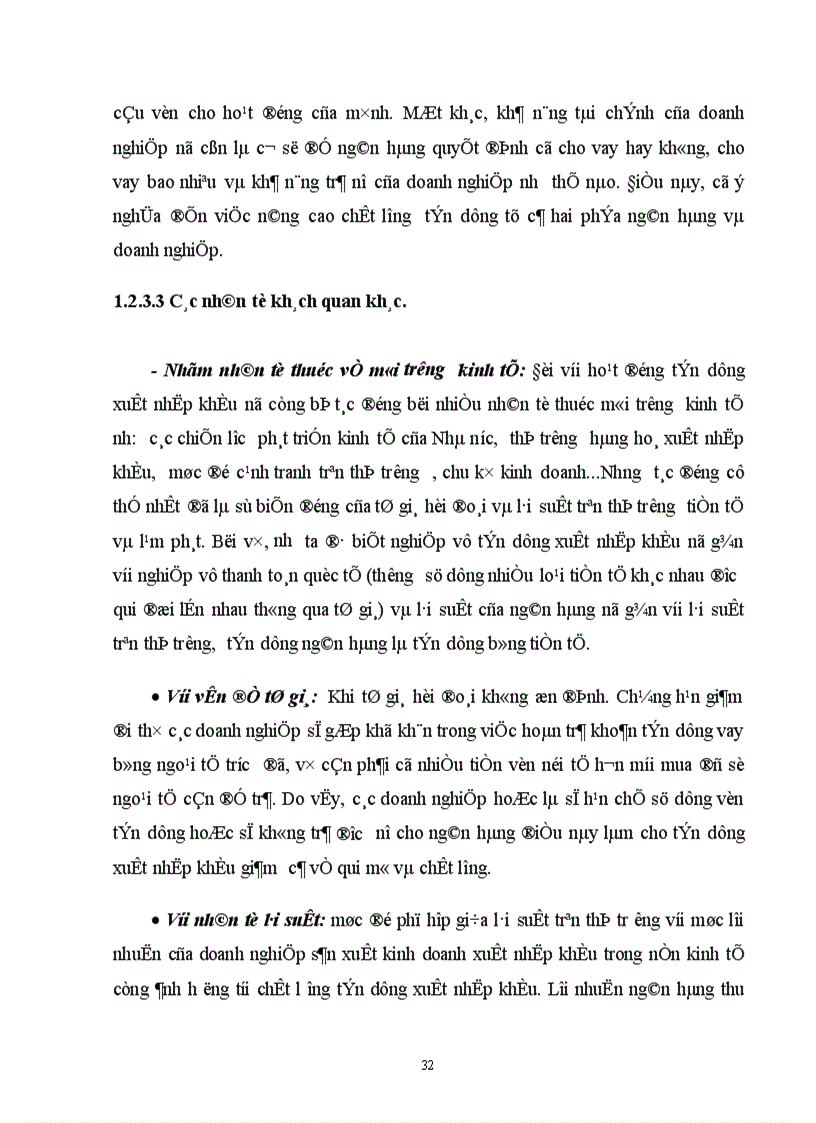 image for page Một số giải pháp nhằm nâng cao chất lượng tín dụng xuất nhập khẩu tại Chi nhánh Ngân hàng Công thương khu vực Đống Đa 1