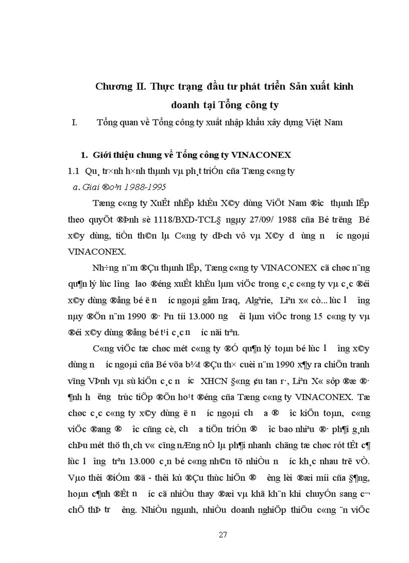 image for page Một số giải pháp nhằm nâng cao hiệu quả hoạt động Đầu tư phát triển Sản xuất kinh doanh tại Tổng công ty Xuất nhập khẩu Xây dựng Việt Nam VINACONEX 1