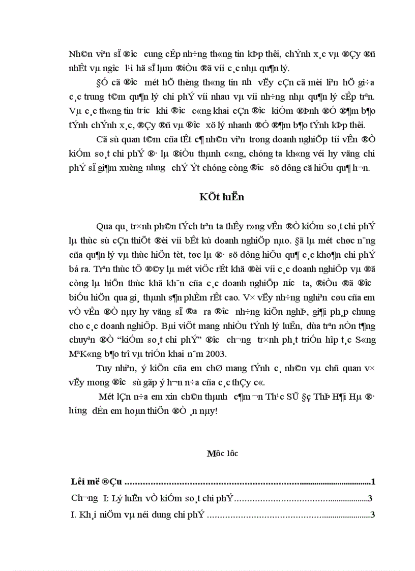 image for page Kiểm soát chi phí trong doanh nghiệp