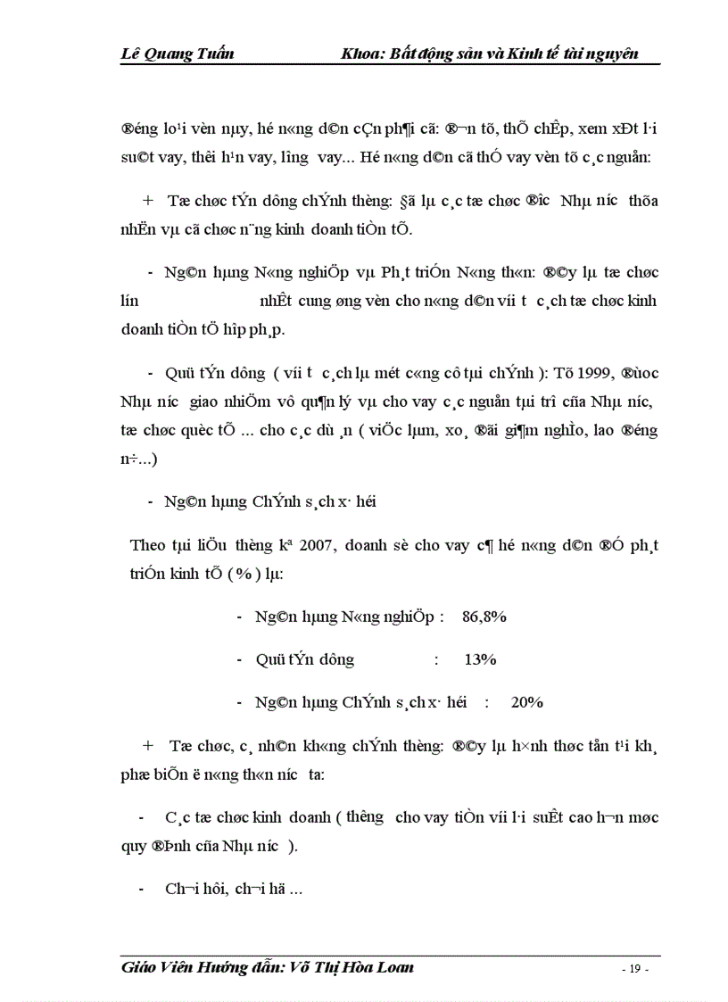 image for page Việc tín dụng cho hộ nông dân ở ngân hàng nông nghiệp và phát triển nông thôn huyện mỹ hào