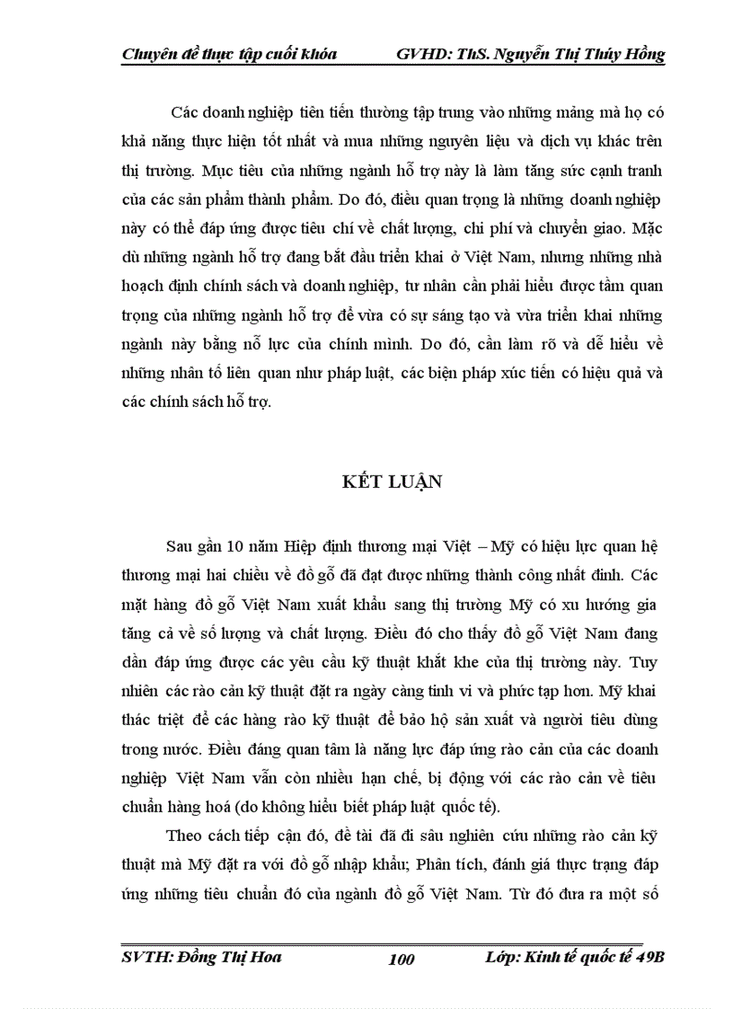 image for page Rào cản kỹ thuật của Mỹ đối với đồ gỗ xuất khẩu Việt Nam