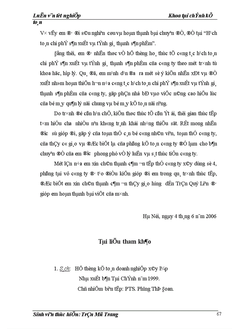 image for page Hạch toán chi phí sản xuất và tính giá thành sản phẩm tại Công ty Xây dựng số 4 1