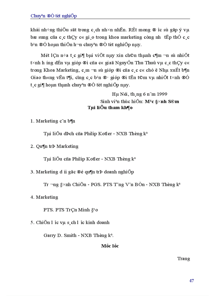 image for page Một số giải pháp marketing nhằm nâng cao hiệu quả sản xuất kinh doanh của Nhà xuất bản Giao thông vận tải 1