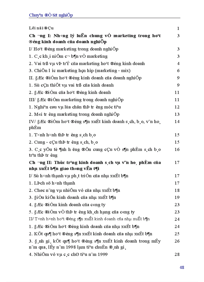 image for page Một số giải pháp marketing nhằm nâng cao hiệu quả sản xuất kinh doanh của Nhà xuất bản Giao thông vận tải 1