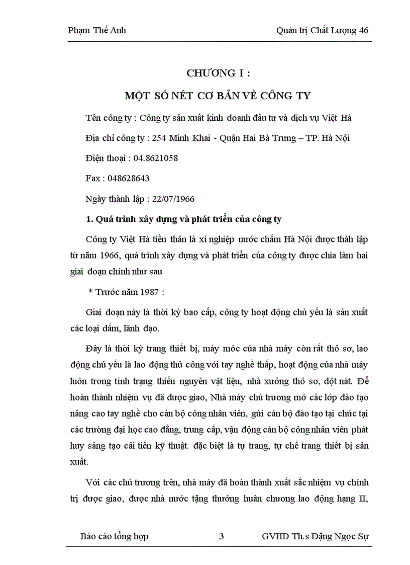 image for page Nâng cao chất lượng quy trình sản xuất bia hơi ở công ty bia VIệt Hà 1