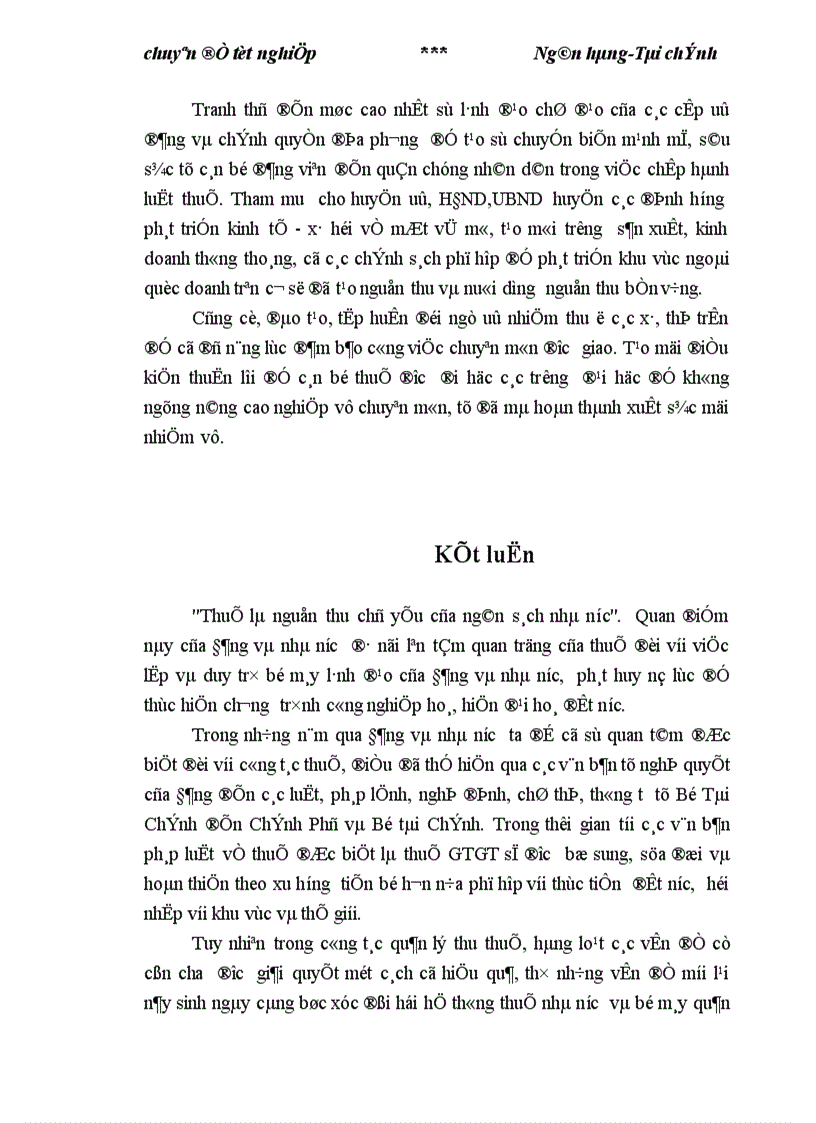 image for page Một số giải pháp nâng cao hiệu quả quản lý thu thuế GTGT khu vực ngoài quốc doanh trên địa bàn huyện Sóc Sơn 1