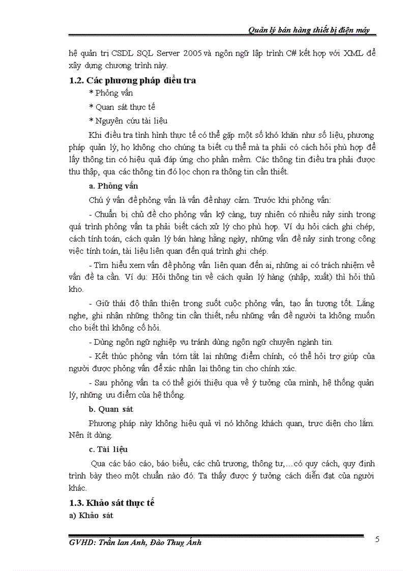 image for page Quản lý bán hàng thiết bị điện máy hà nội
