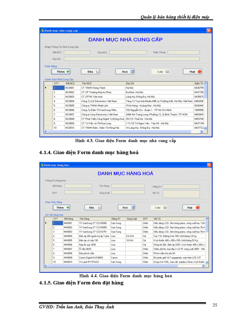 image for page Quản lý bán hàng thiết bị điện máy hà nội