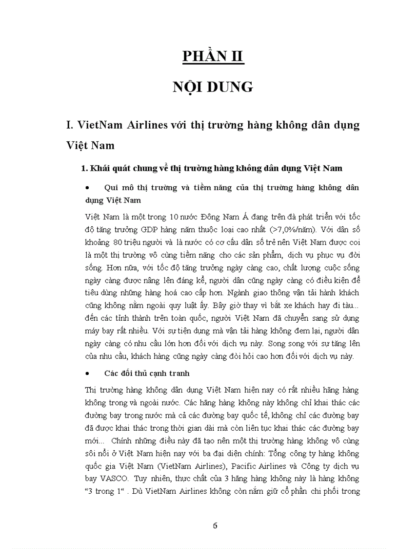 image for page Nghiên cứu thái độ của khách hàng đối với giờ bay mới của đường bay Hà Nội Tp Hồ Chí Minh do VietNam Airlines cung cấp