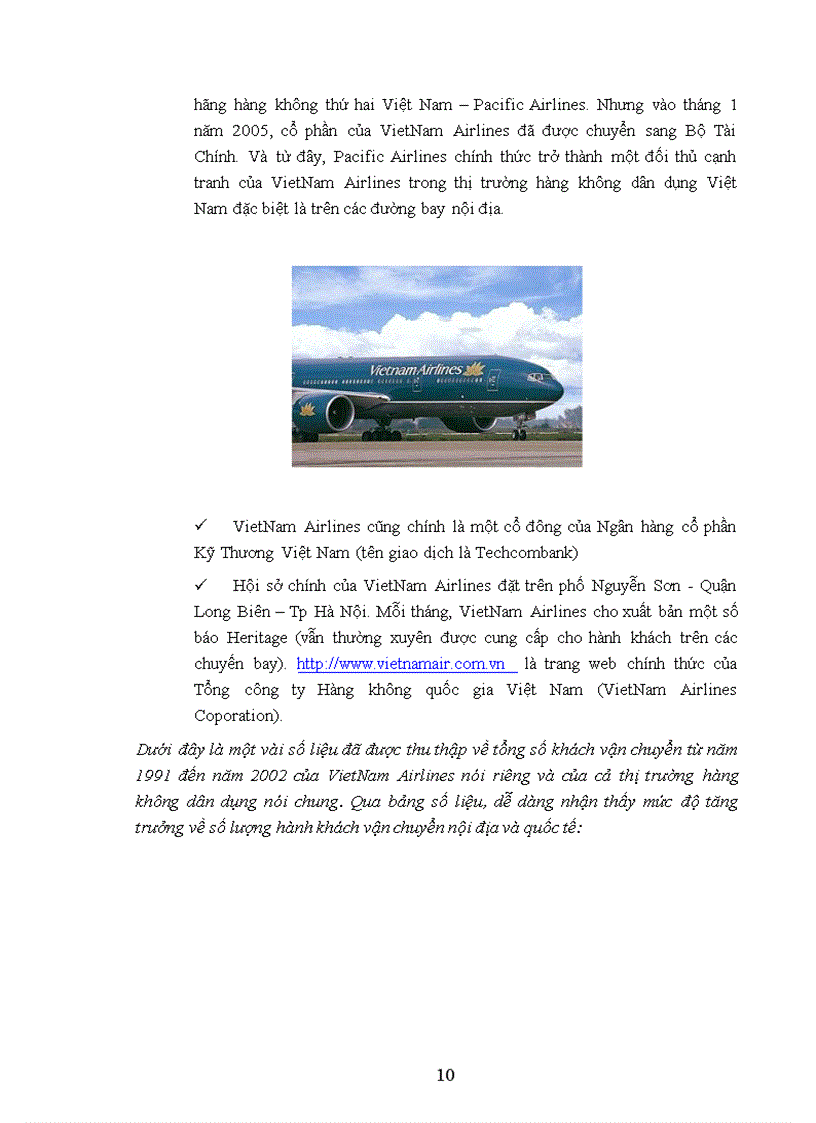 image for page Nghiên cứu thái độ của khách hàng đối với giờ bay mới của đường bay Hà Nội Tp Hồ Chí Minh do VietNam Airlines cung cấp